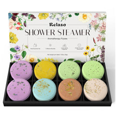 Relaso bomba de ducha aromática: caja-regalo lista para sorprender con relajación.