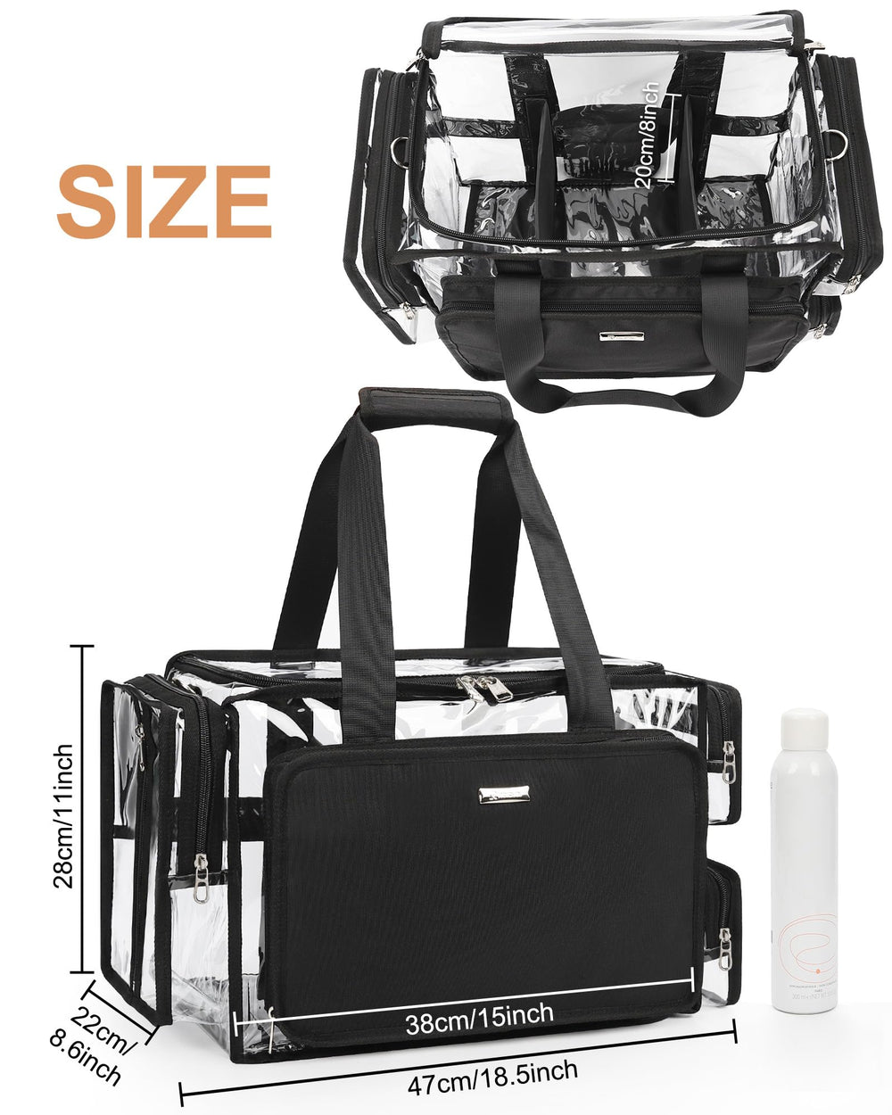 Relavel bolsa profesional para estilista con amplio acceso a herramientas.