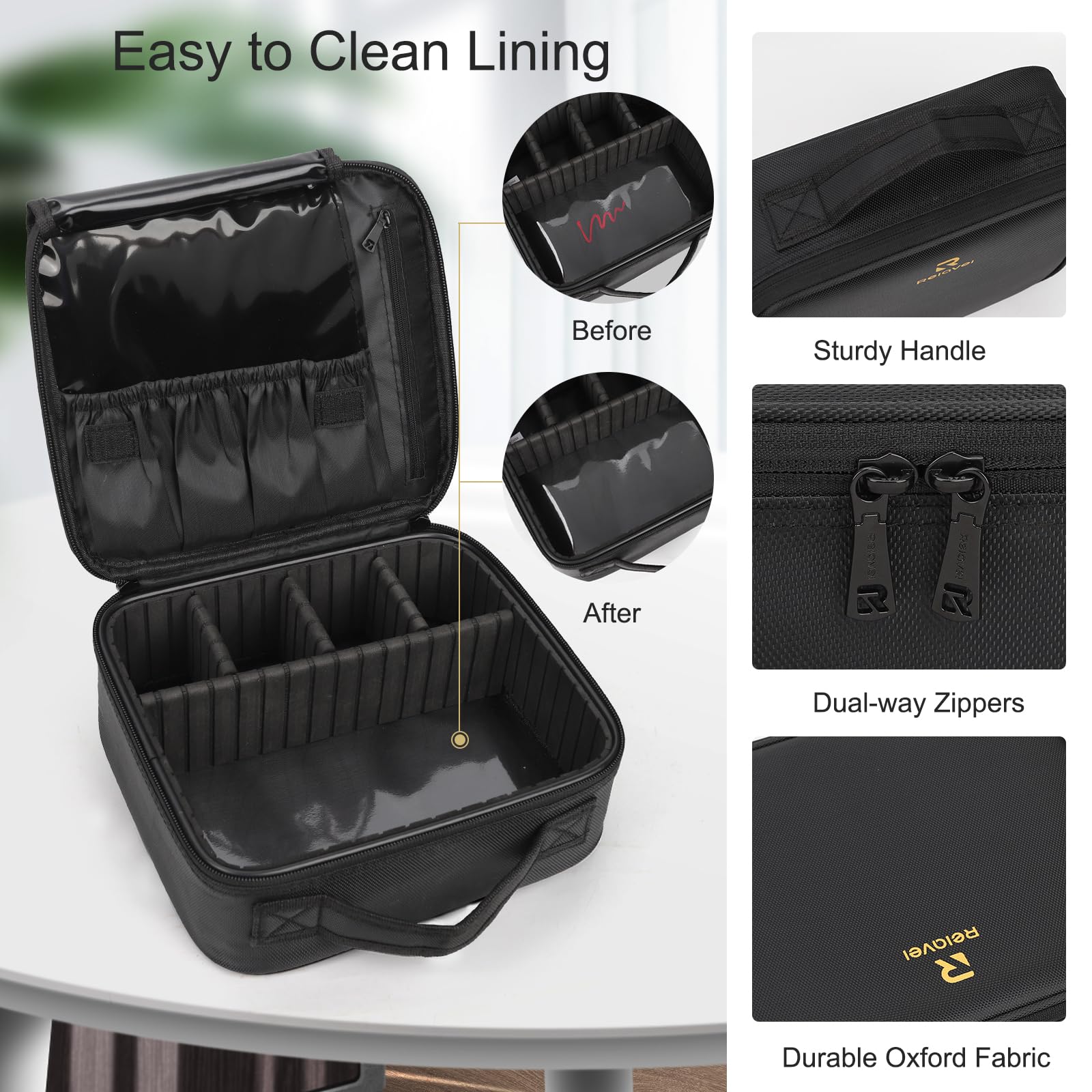 Relavel diseño ligero para viajes e impermeable