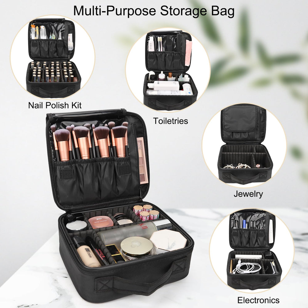 Relavel estuche portátil para cosméticos y accesorios