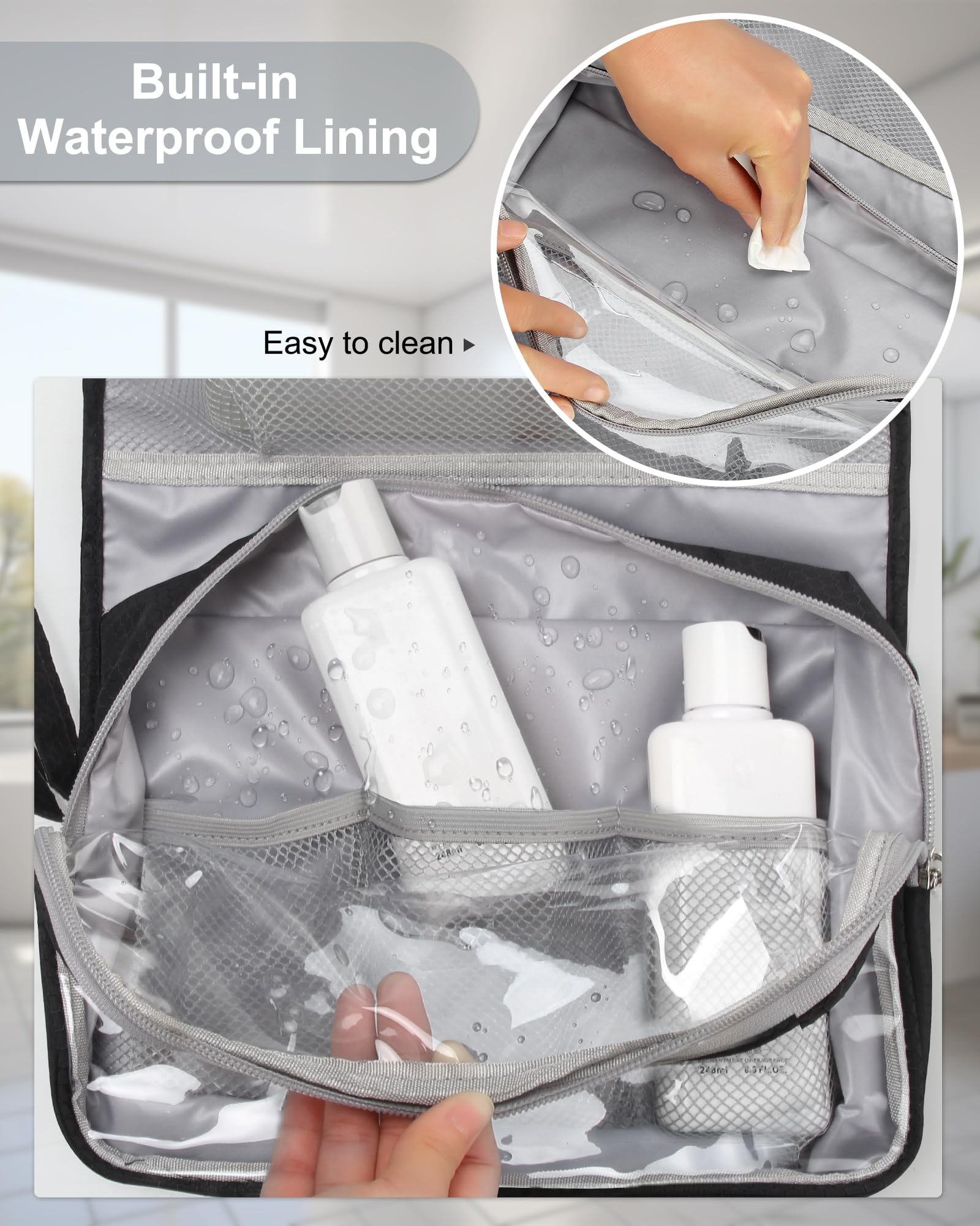 Relavel: bolsa de baño duradera para familias y viajeros