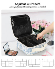 Relavel organiseur maquillage avec diviseurs reglables pour rangement personalise.