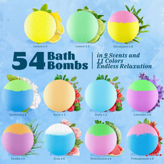 RelaxRose bomba de baño con disolución rápida en 7 minutos y color
