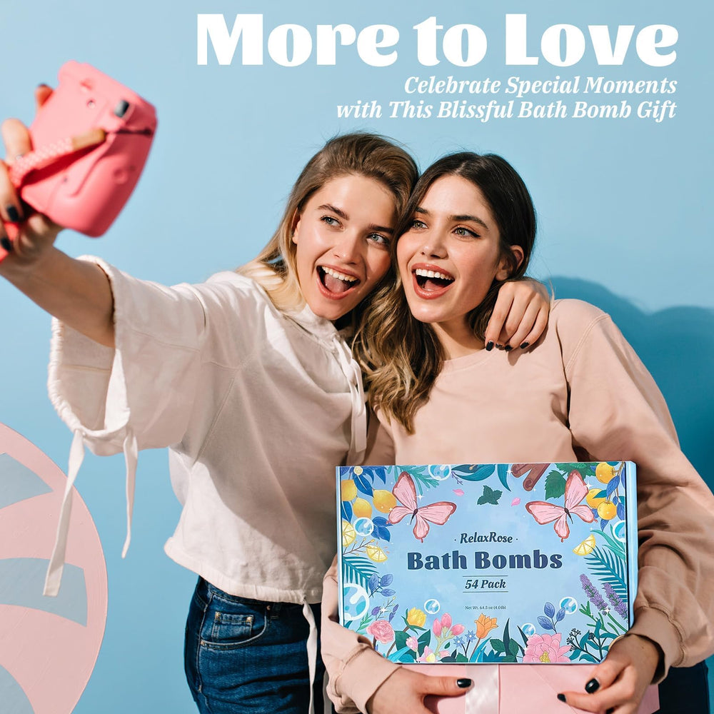 RelaxRose bomba de baño sin residuo, limpieza fácil de la bañera