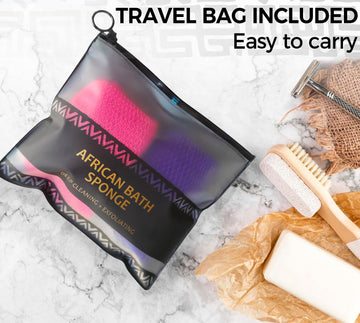 RelaxScene bolsa de almacenamiento para viaje mantiene la esponja limpia