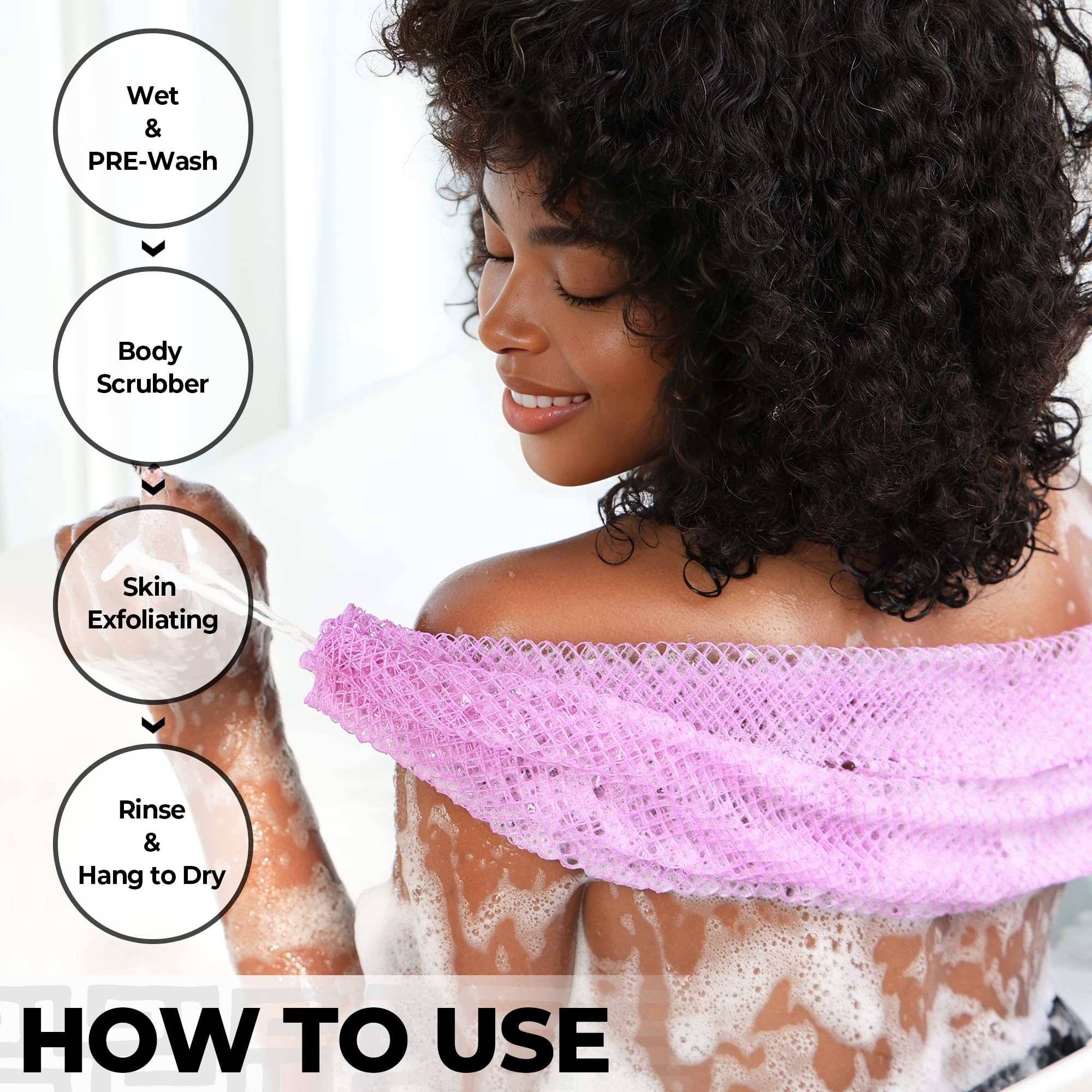 RelaxScene esponja exfoliante para todo tipo de piel, uso diario.