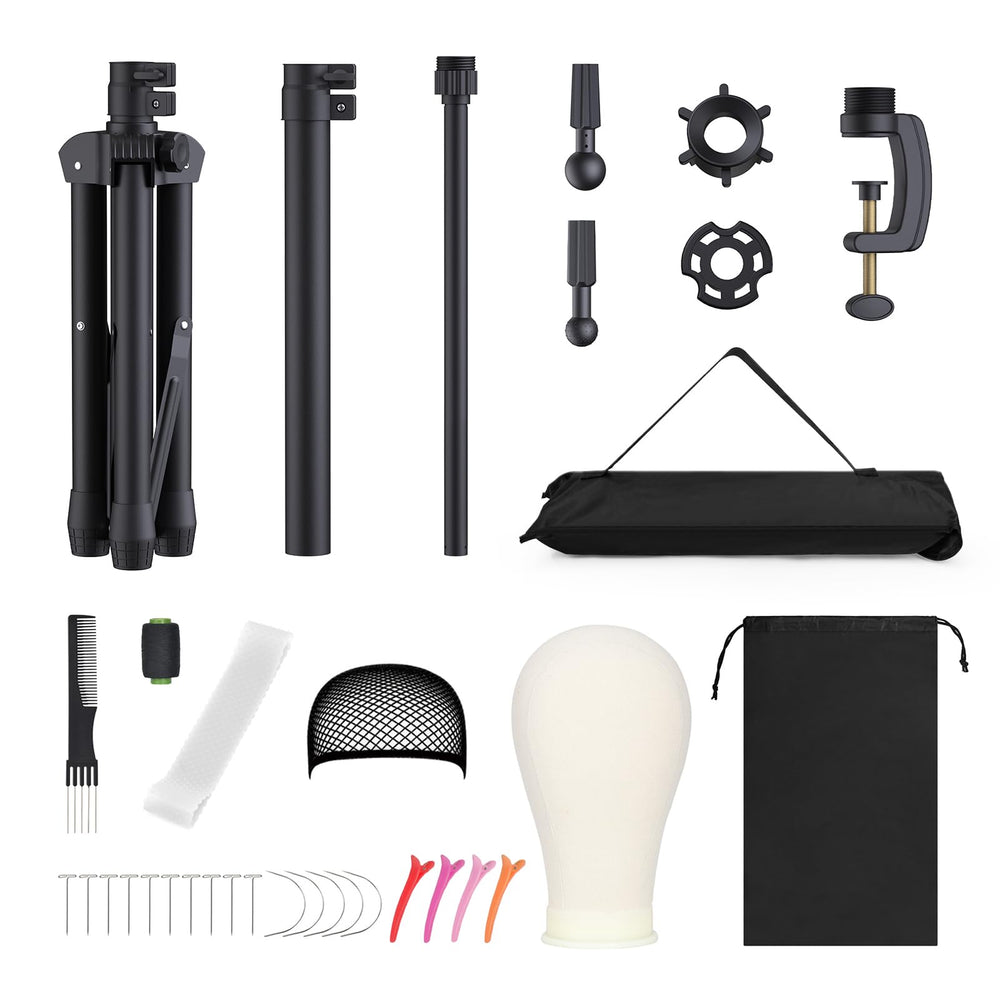 Relx conjunto de t-pin y cinta antideslizante para fijar pelucas.