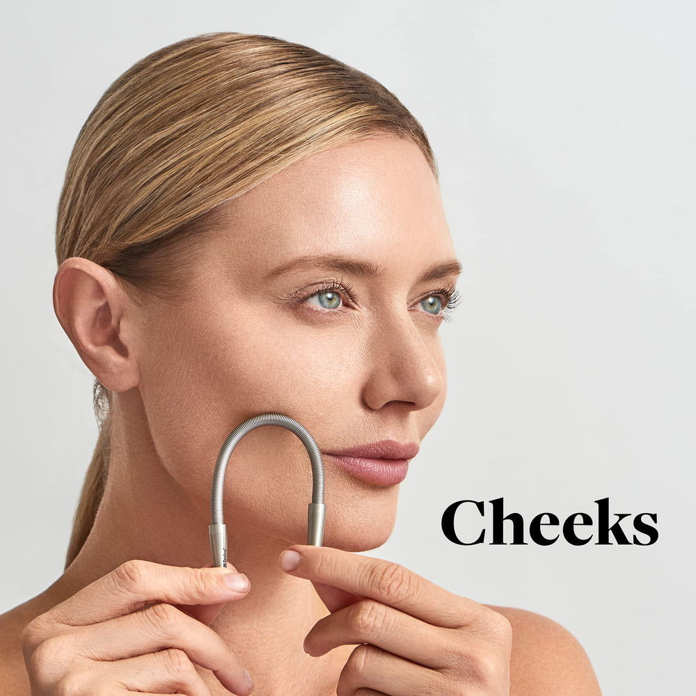 R.E.M Spring en cuello, resultado preciso para zonas difíciles.
