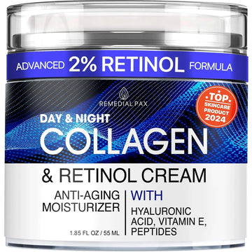 Crema facial REMEDIAL PURITY EXPERIENCE con colágeno y retinol para firmeza y elasticidad.