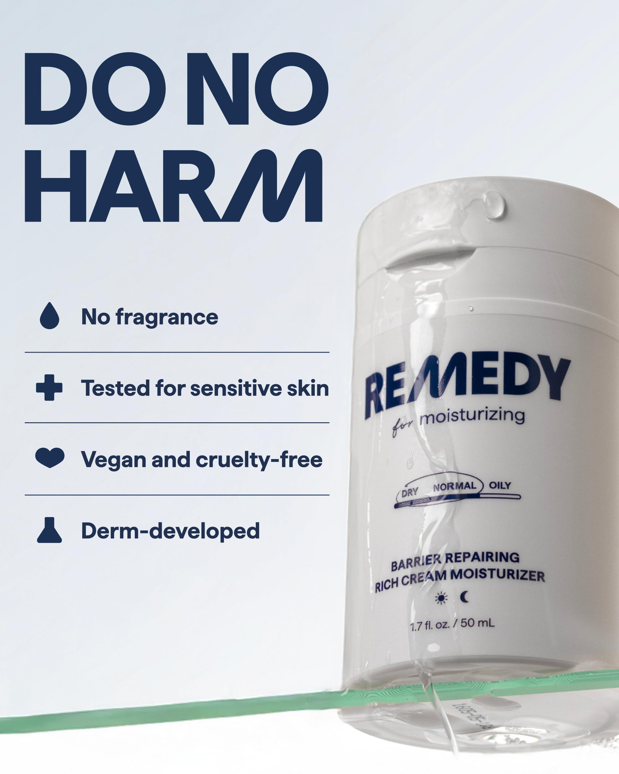 Remedy Science envase de 50 ml, práctico y compacto para la rutina diaria.