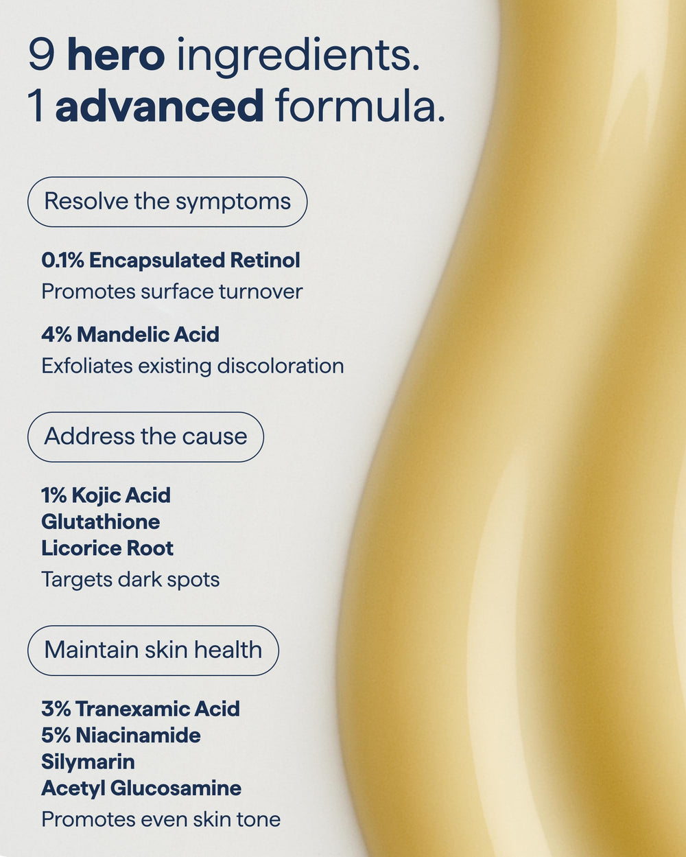 Remedy Science Glutathione — éclat uniforme et protection antioxydante