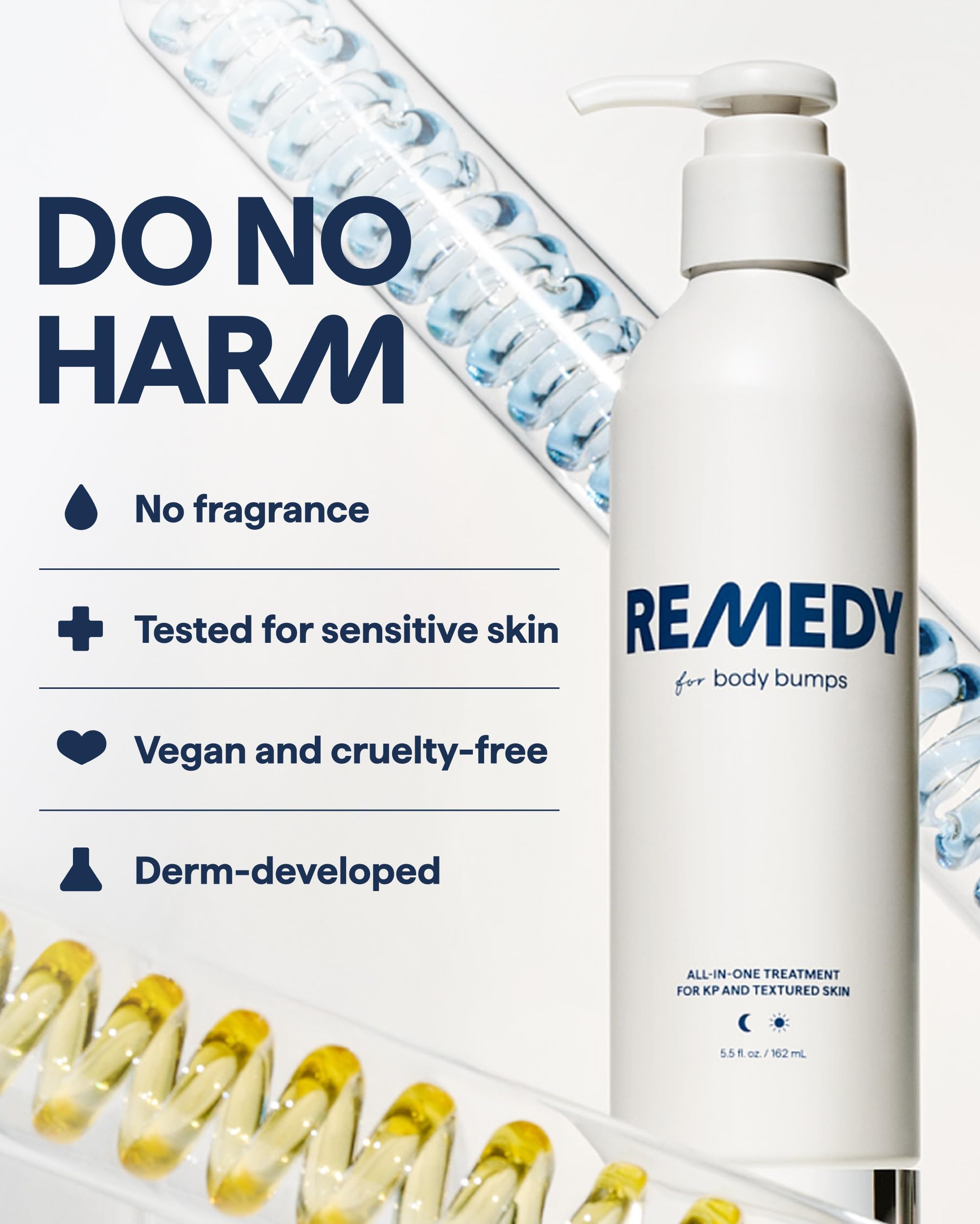 Remedy Science producto sin fragancia, apto para piel sensible