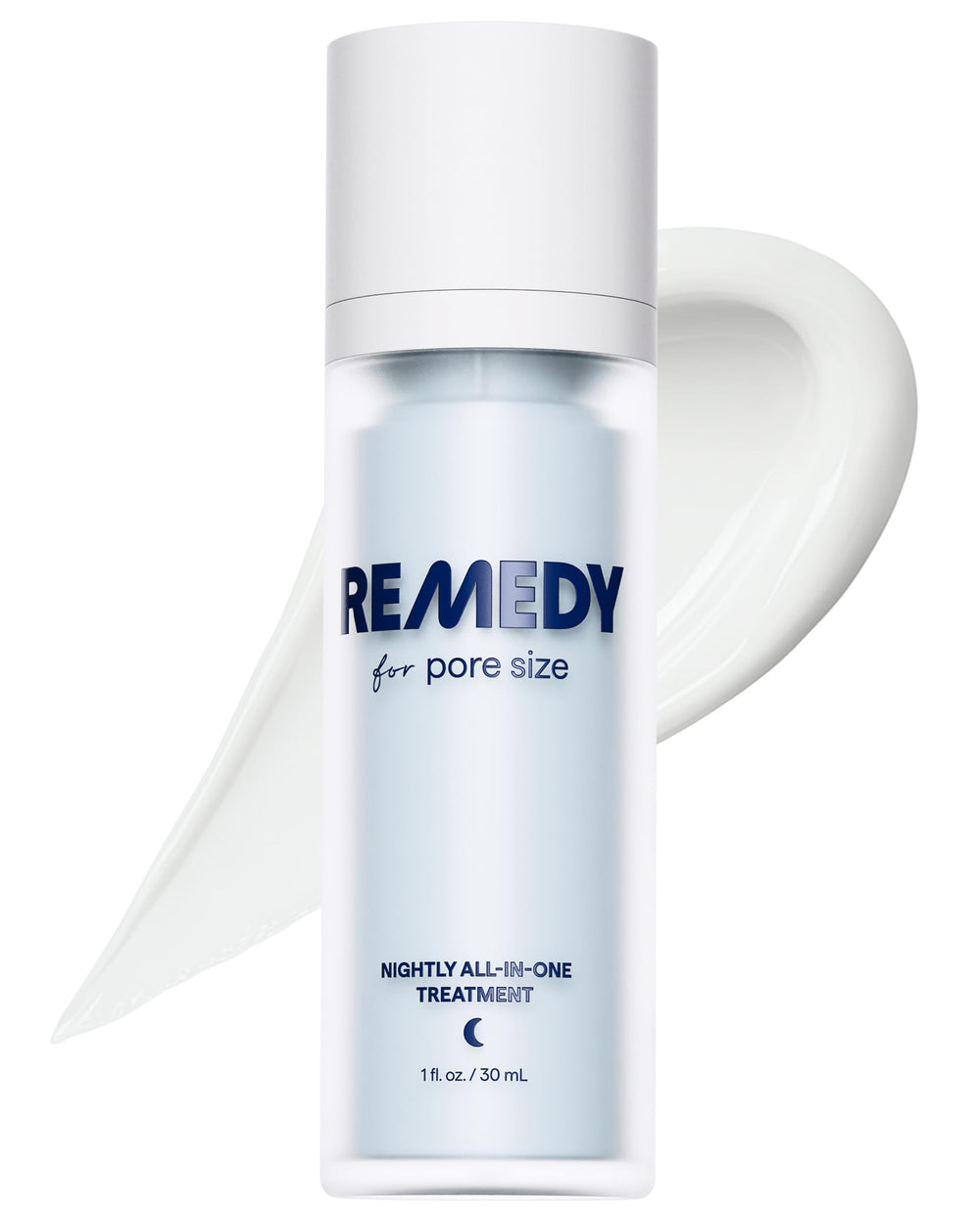 Remedy Science Sérum réduction des pores en flacon, cible les pores dilatés.
