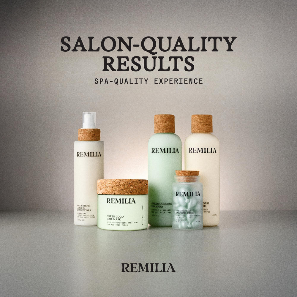 Remilia cabello teñido: fórmula preserva color y brillo