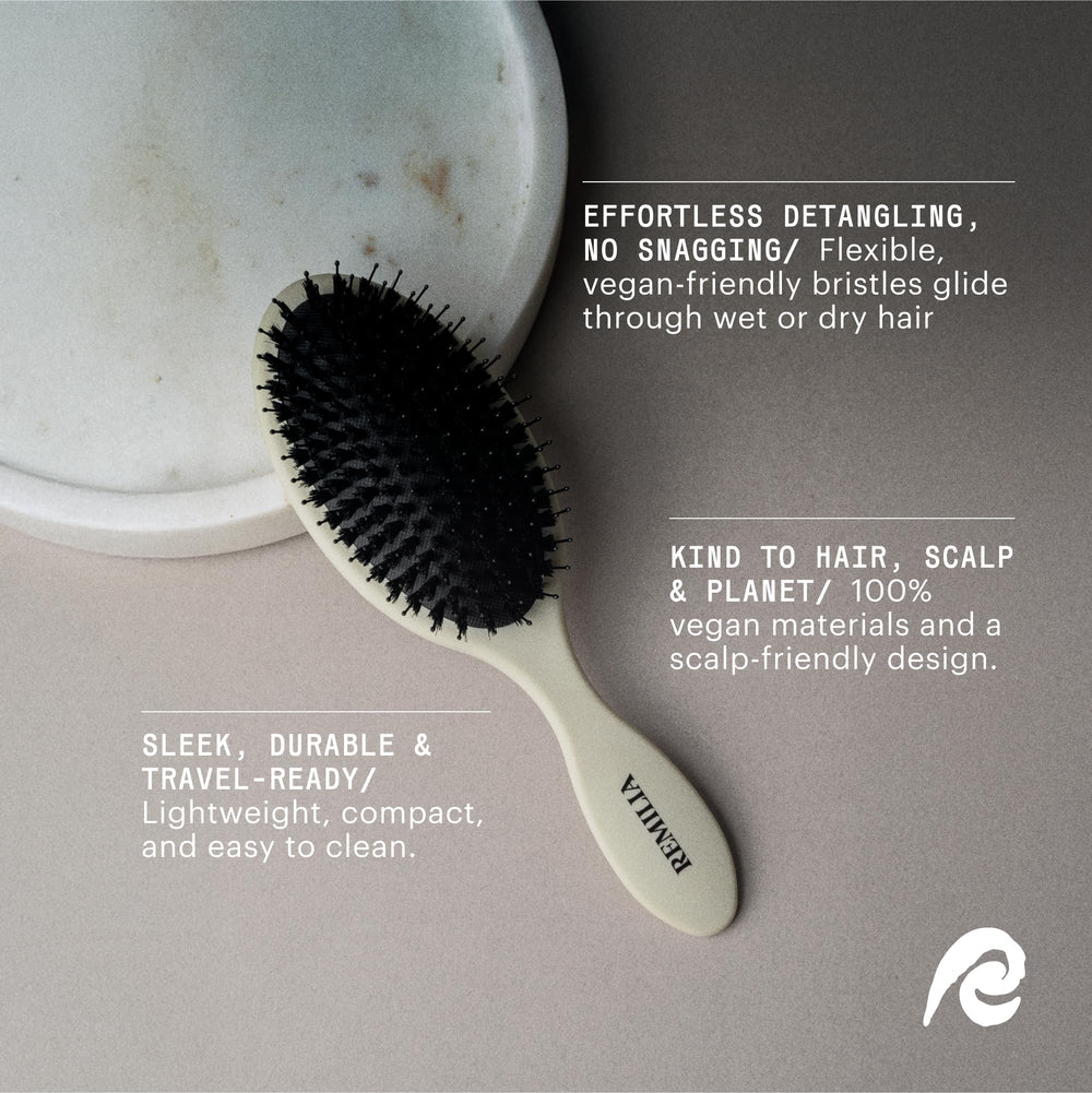 Remilia Hair Ocean Vegano: puntas de bola suaves para masajes del cuero cabelludo.