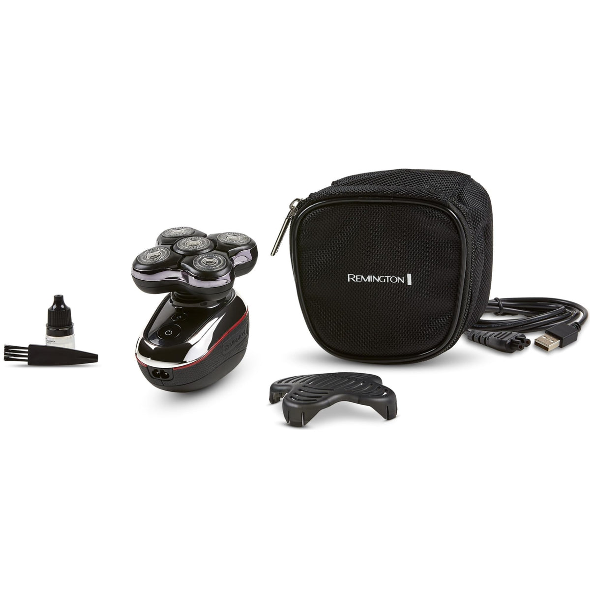 Remington Balder Deluxe XR7100 con cabezal rotatorio y mango ergonómico para afeitado cómodo