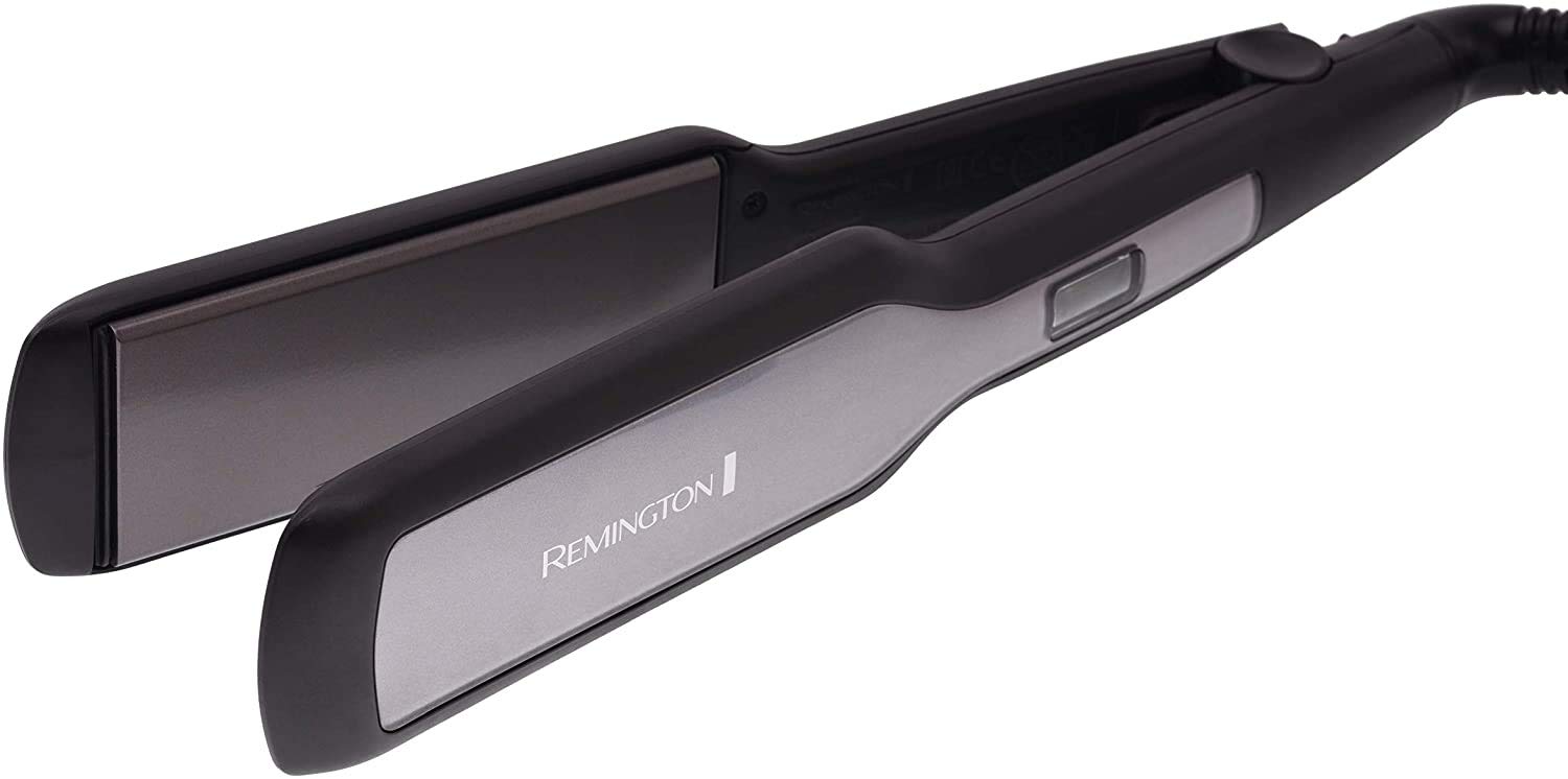Remington S5525 PRO Ceramic Extra, deslizamiento suave para peinados sin tirones.