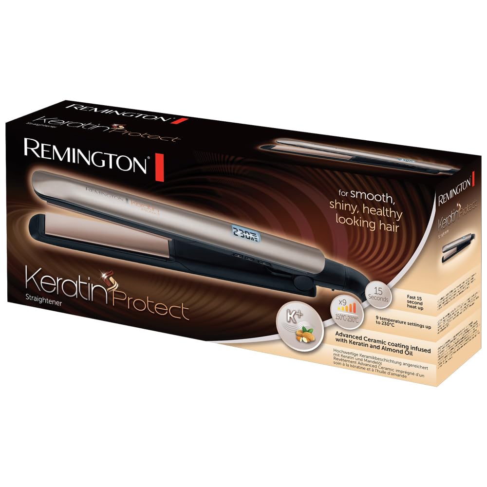 Remington S8540: panel digital para ajustar temperaturas con precisión