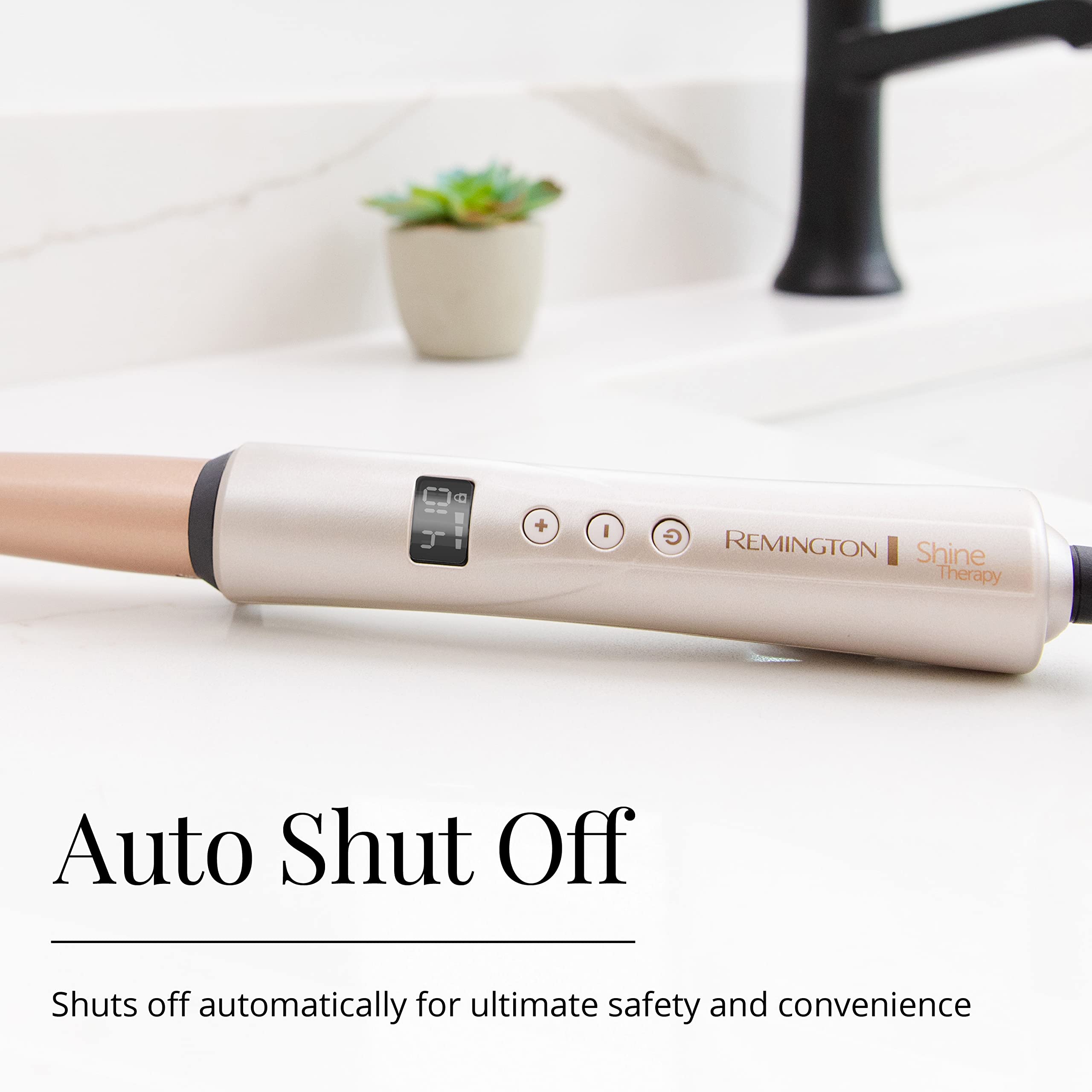 Remington Shine Therapy apagado automático para mayor seguridad