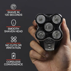 Remington XR7000 Balder Pro: cuello giratorio que se adapta a la forma de la cabeza.