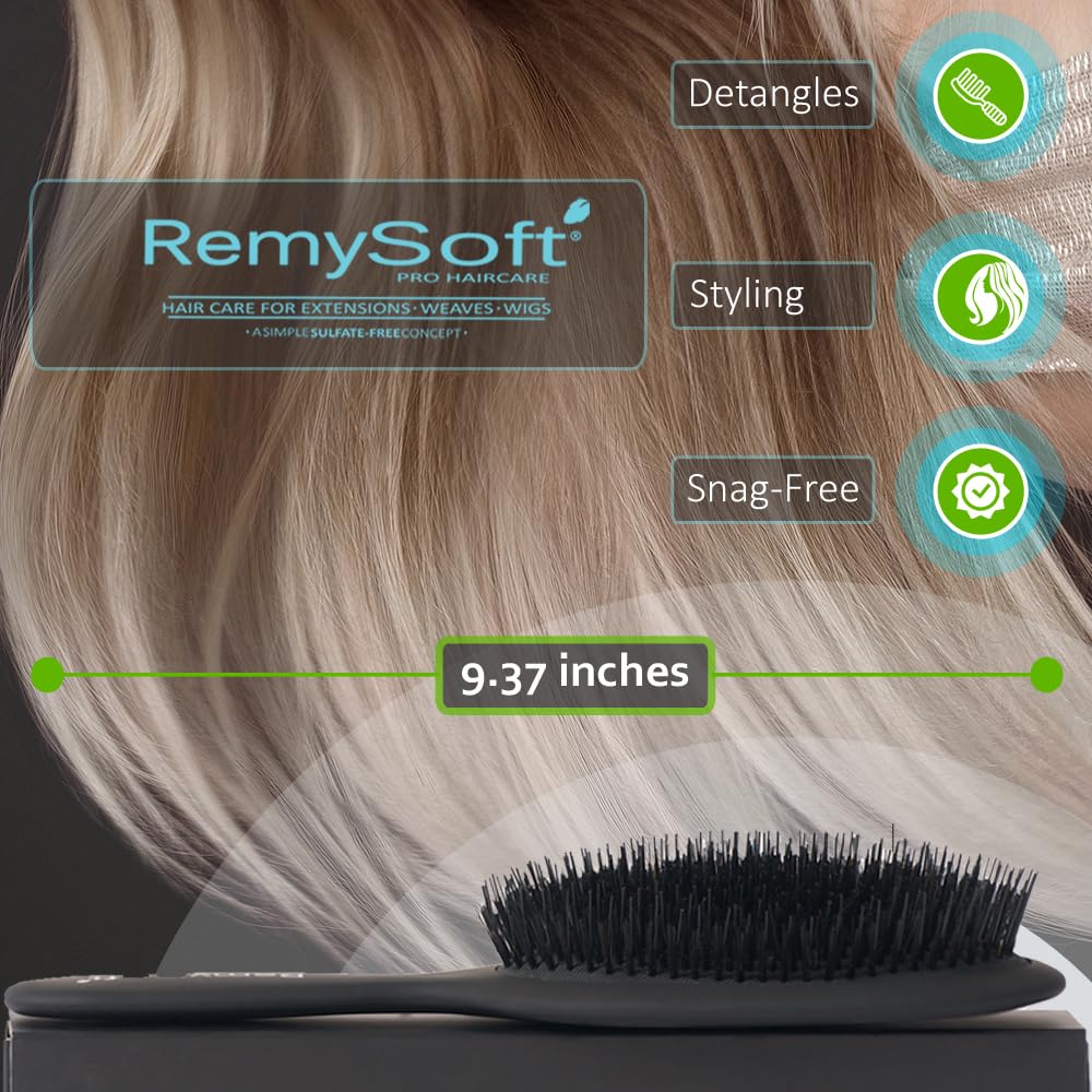 RemySoft deslizamiento suave para cabello liso o rizado