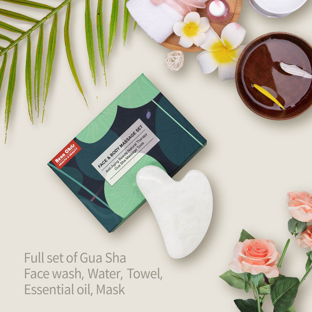 Caja regalo de Rena Chris gua sha, perfecto para sorprender