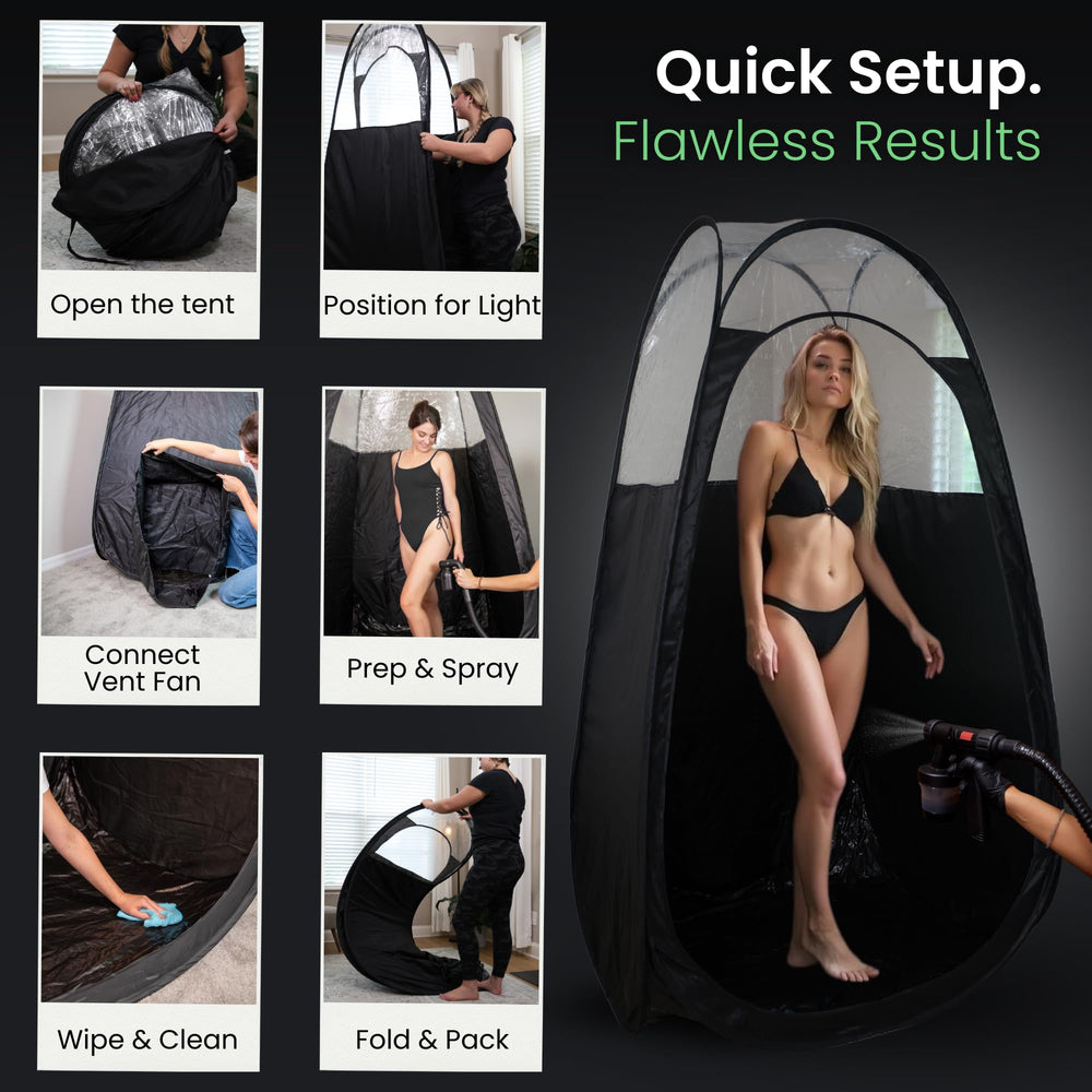 Reneebeautytan estuche de transporte incluido para mover la tienda fácilmente.