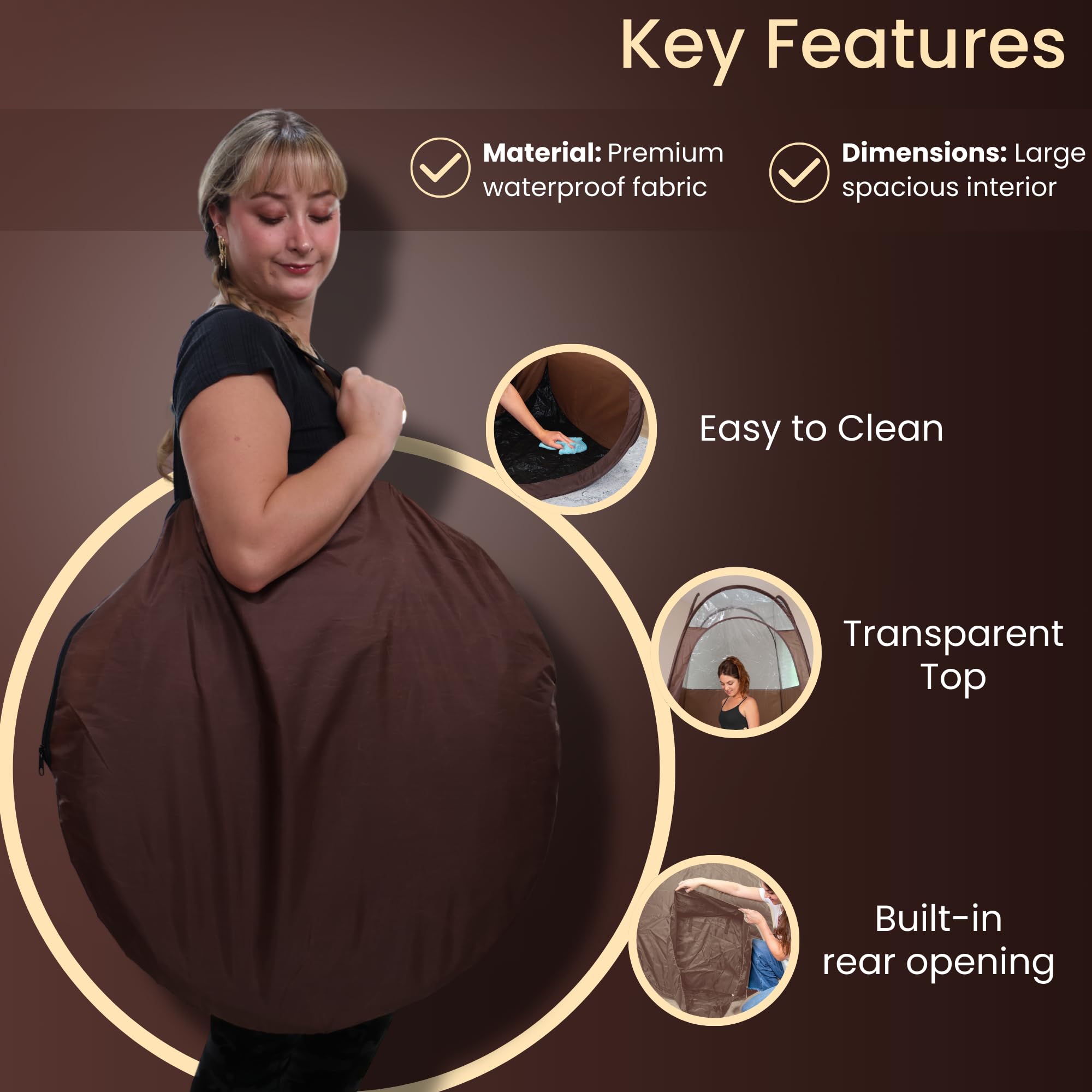 Reneebeautytan apertura para extractor, facilita la circulación de aire