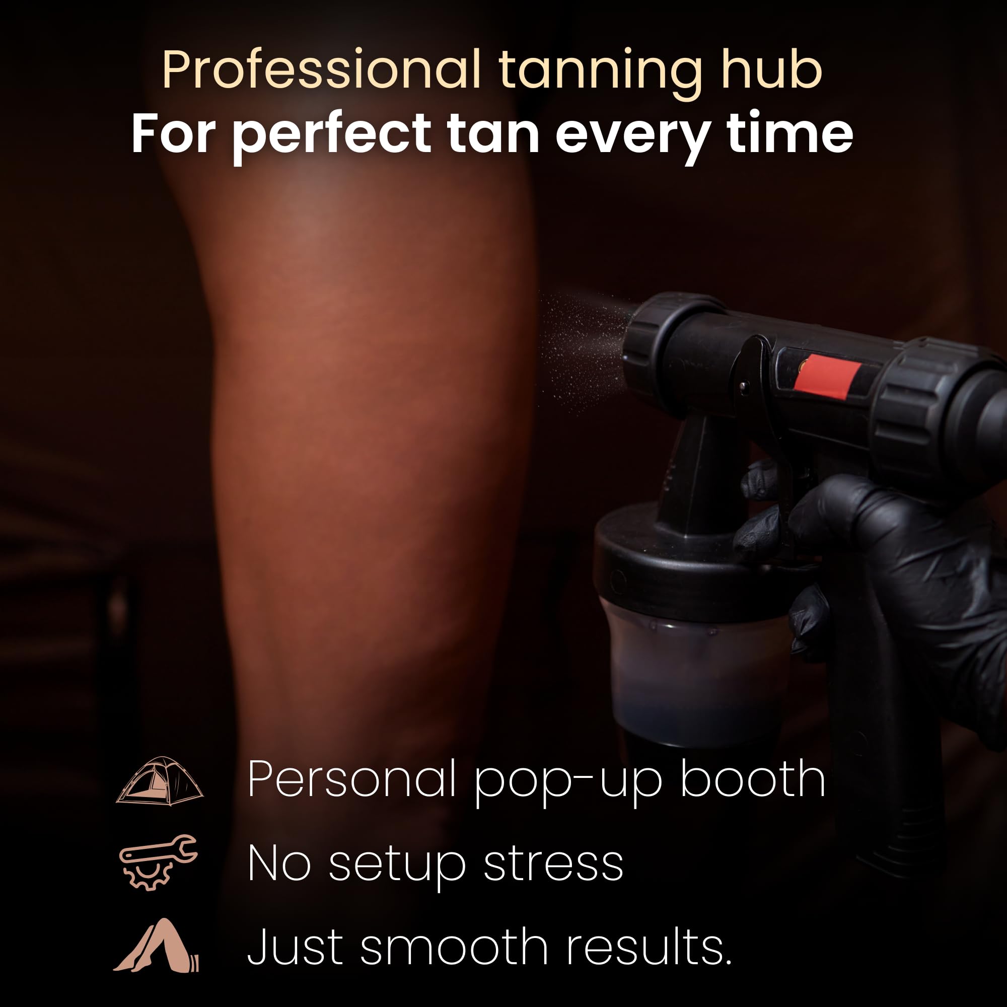 Reneebeautytan diseño higiénico, adecuado para uso profesional o doméstico