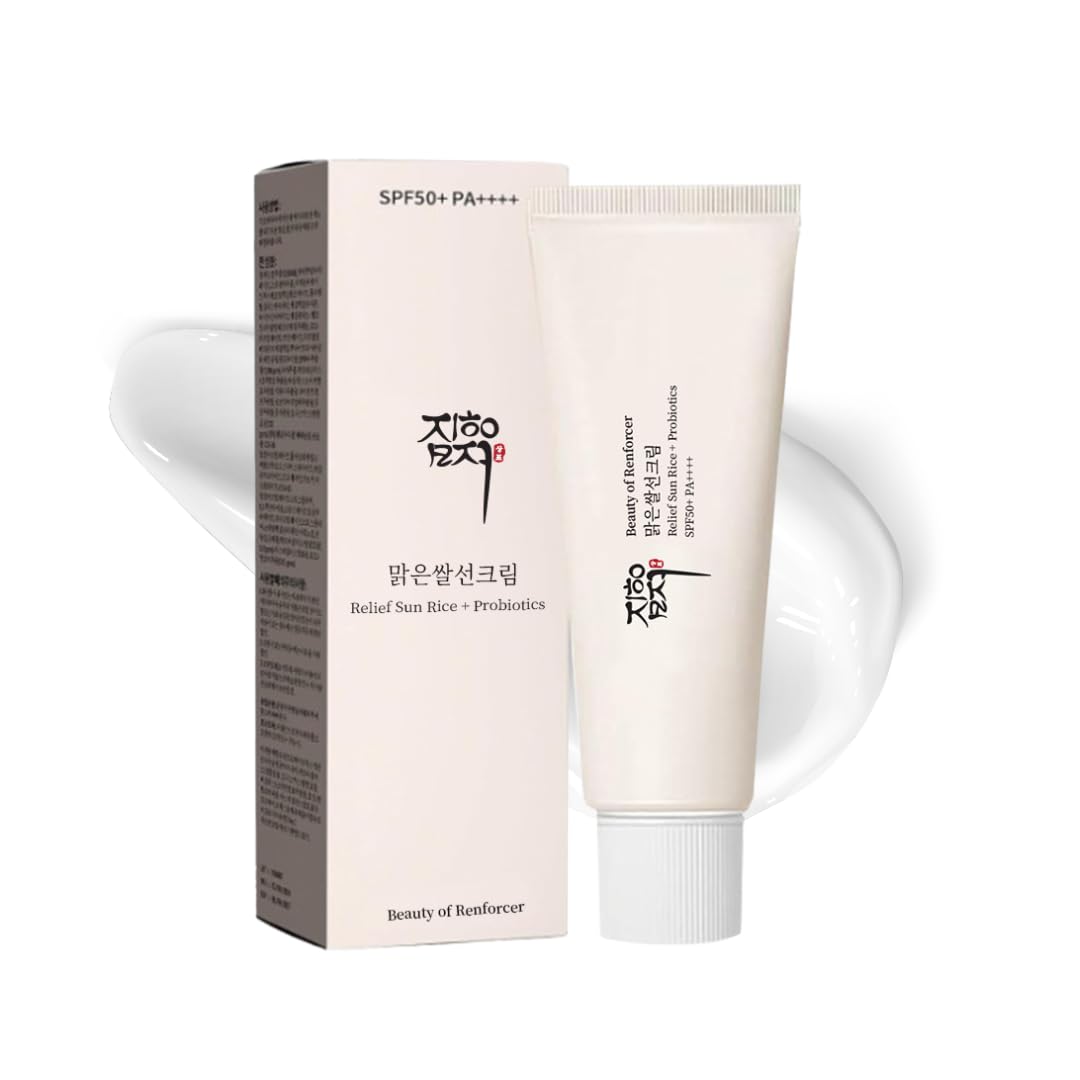Renforcer Relief Sun: botella de 50 ml para protección facial diario
