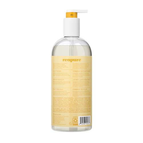 Renpure Marula Aloe Shampoo: bomba dispensadora para una aplicación rápida y limpia.
