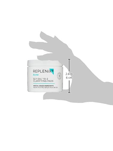 Cuidado profesional de la piel con formula medica de Replenix Gly-Sal.