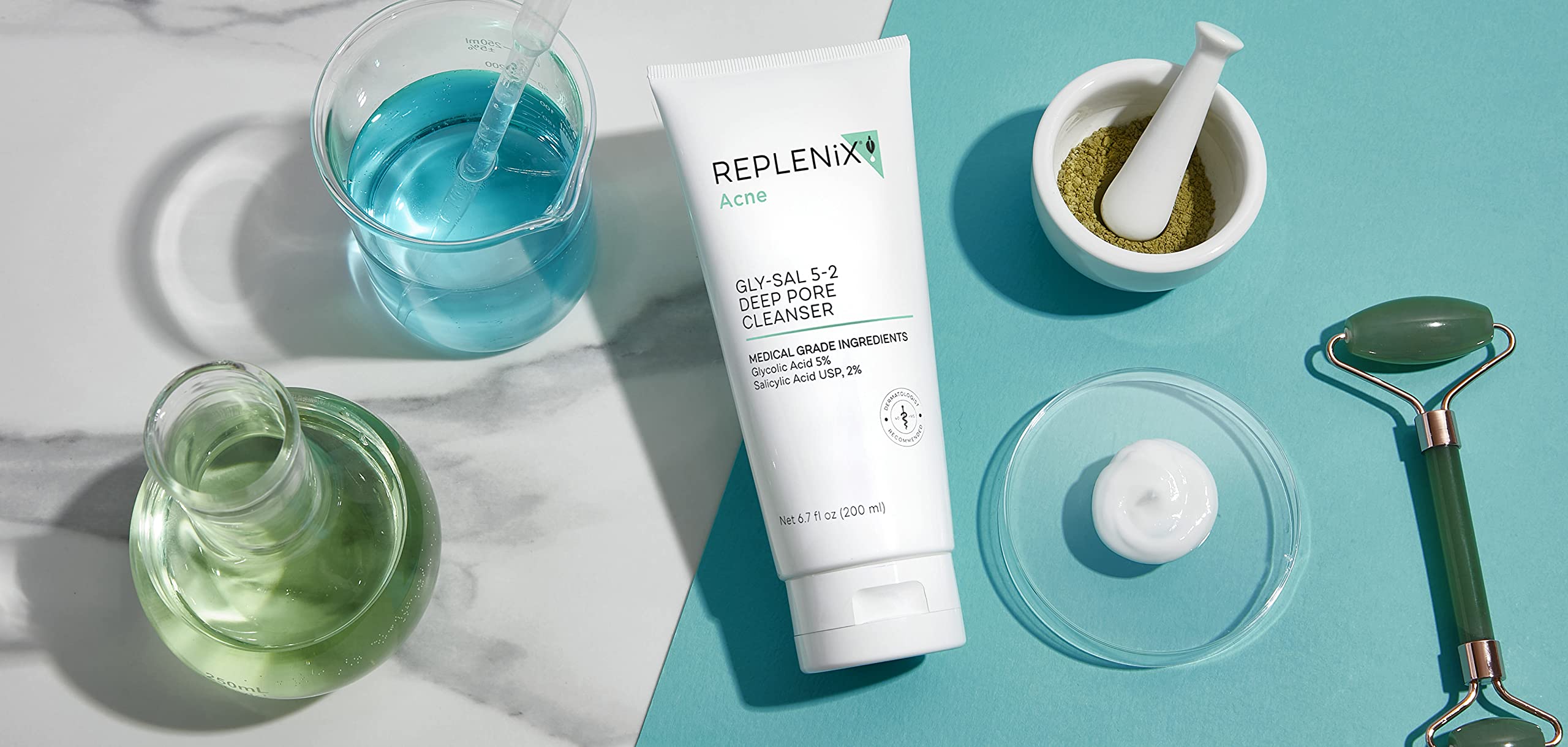 Replenix Gly-Sal Amélioration du Teint: texture affinée et teint plus lumineux.
