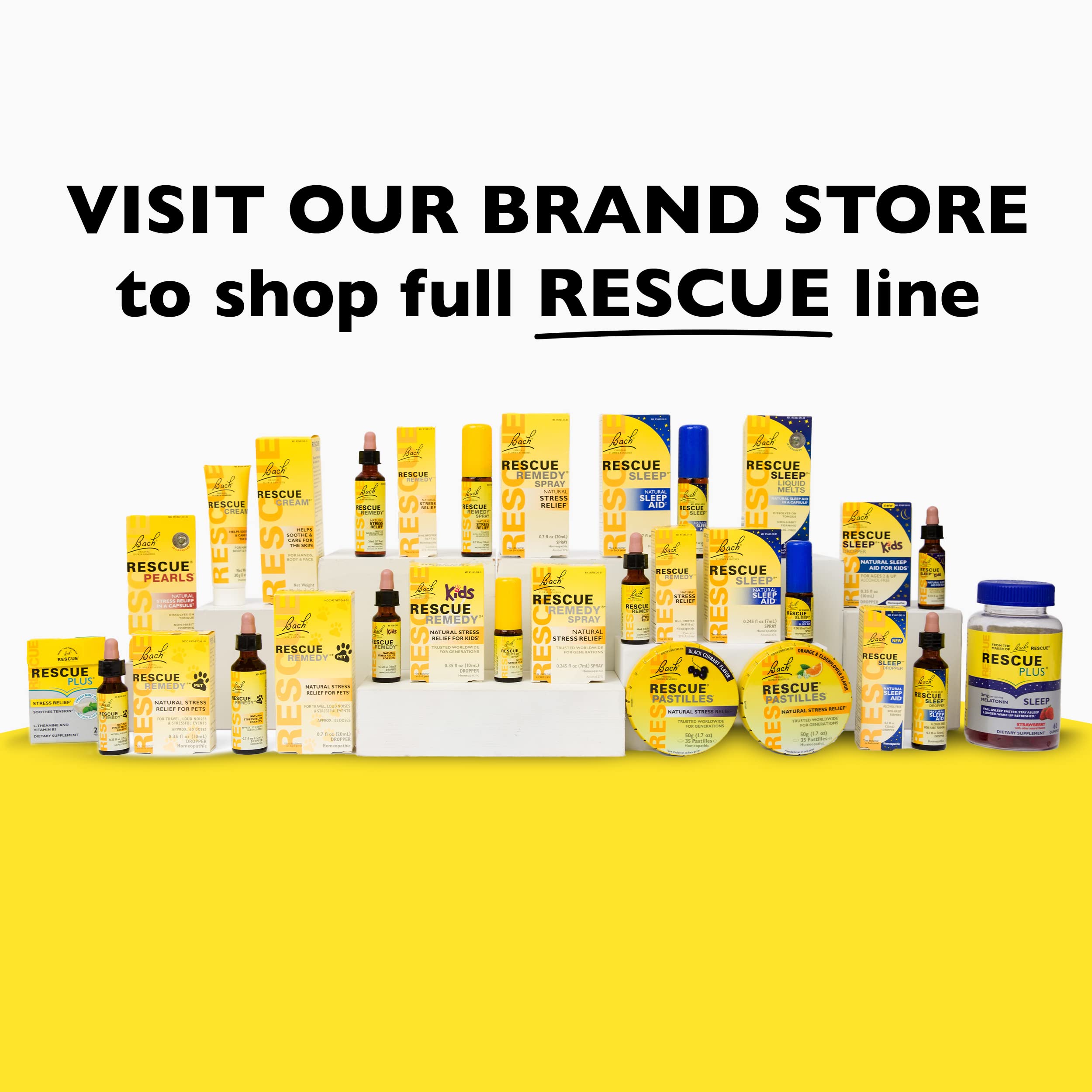RESCUE Crema con esencias florales: cuidado delicado para la piel.