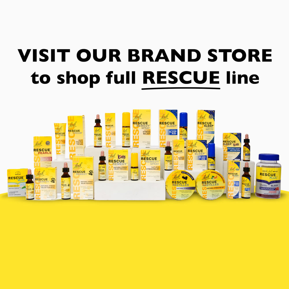 RESCUE Crema con esencias florales: cuidado delicado para la piel.