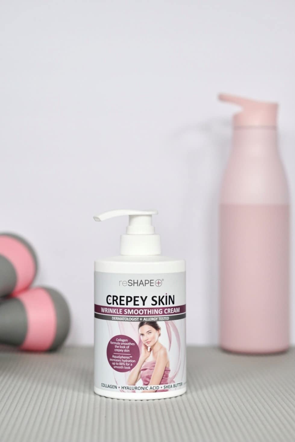 Reshape+ bote de 15oz facilita uso prolongado y dispensador práctico
