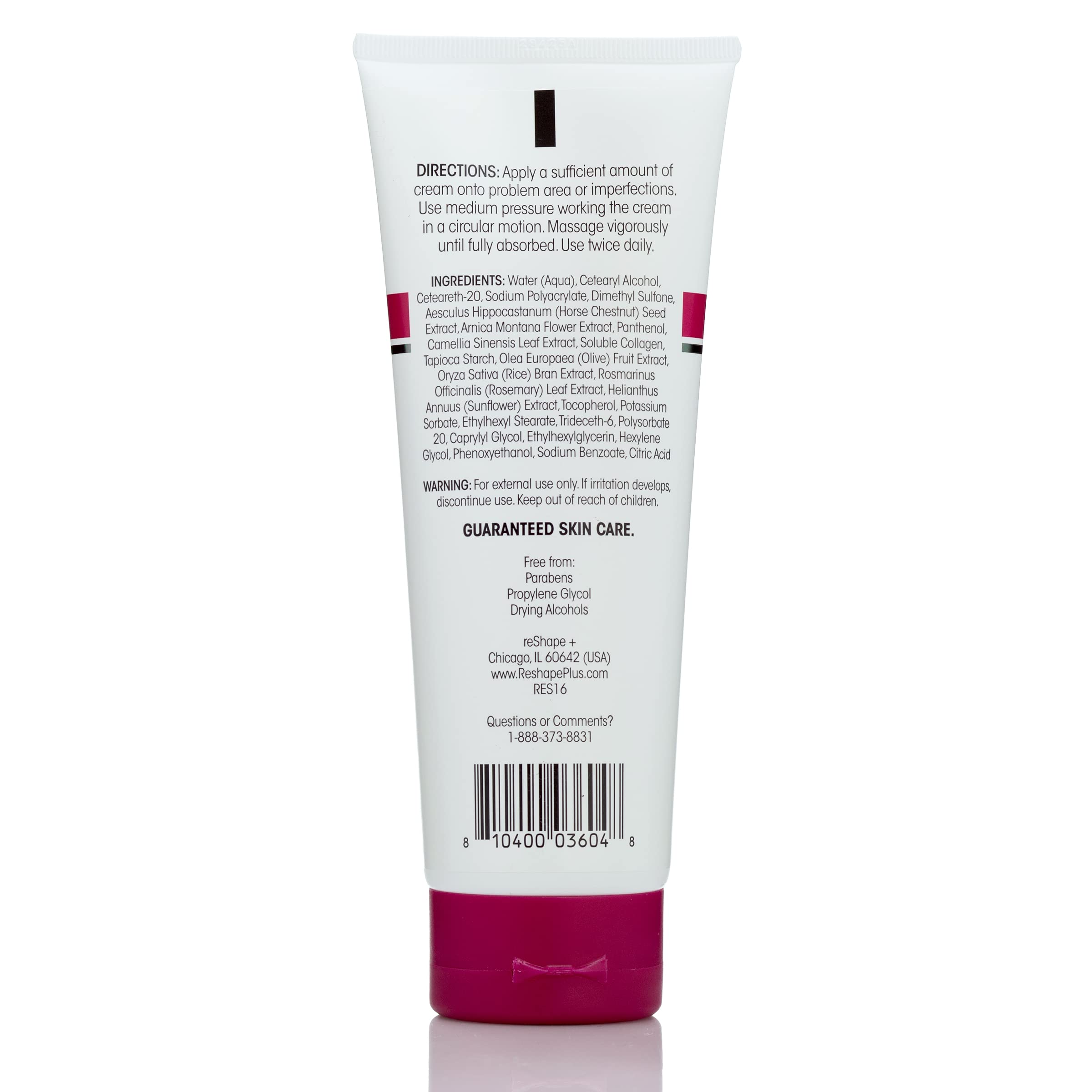 Reshape+ Crema para venas, masaje de piernas: reduce molestias y mejora la apariencia.