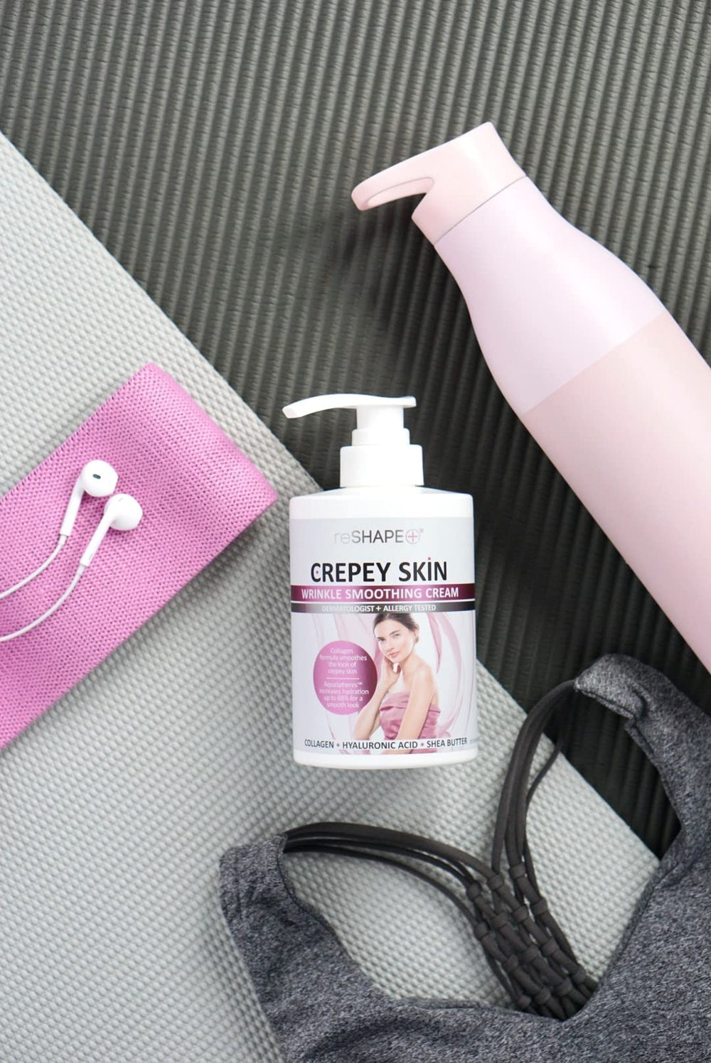 Reshape+ sensación sedosa al aplicar crema para mayor confort