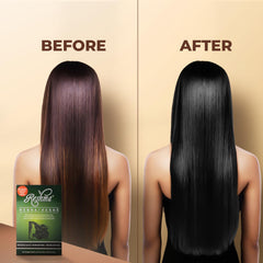 Reshma Beauty Henna cobertura de canas en negro sin esfuerzo.