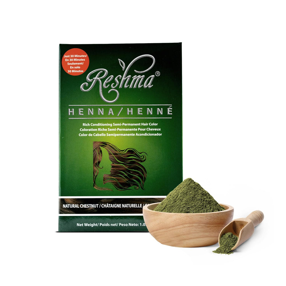 Reshma Beauty henna polvo: color natural y cobertura de canas.
