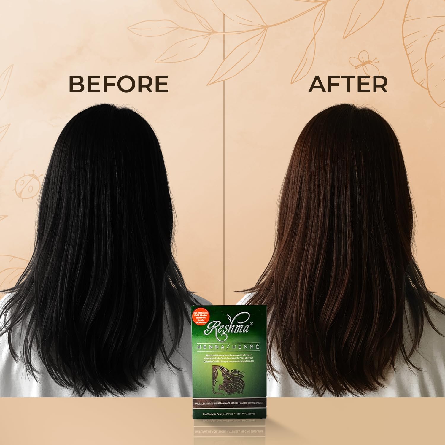 Reshma Beauty instrucciones detalladas para usar henna en casa