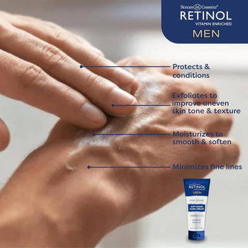 Retinol Crème Mains vitamine enrichie, soin anti-secheresse et douceur.