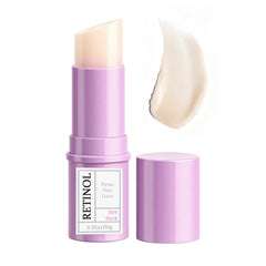 Stick de retinol para ojos con aplicador portátil, ideal para retoques diarios.