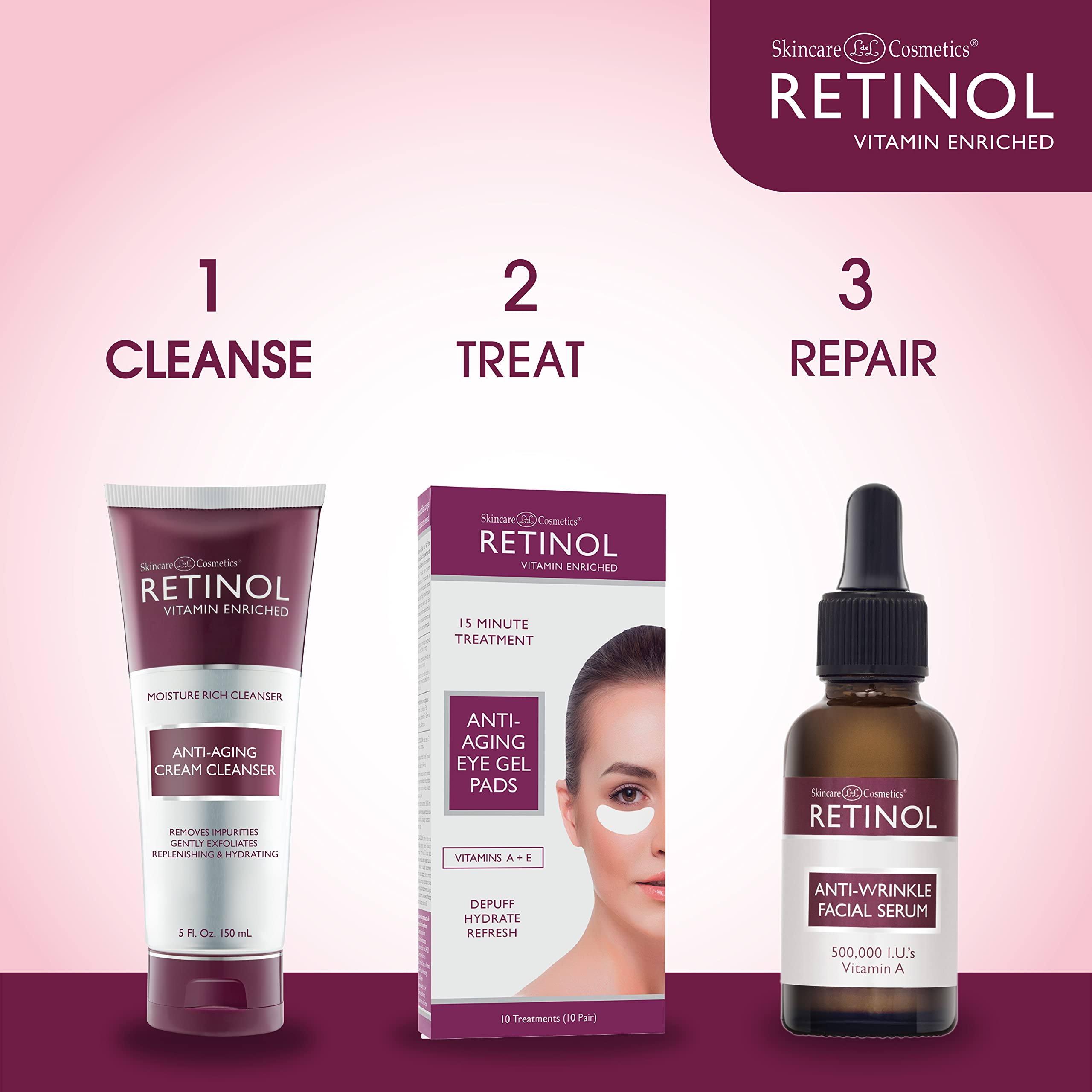 LIVAURA Retinol mejora la textura de la piel con limpieza suave.