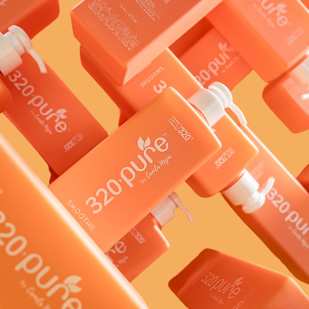 Rev320 320Pure Reparación suave para cabello dañado y reseco