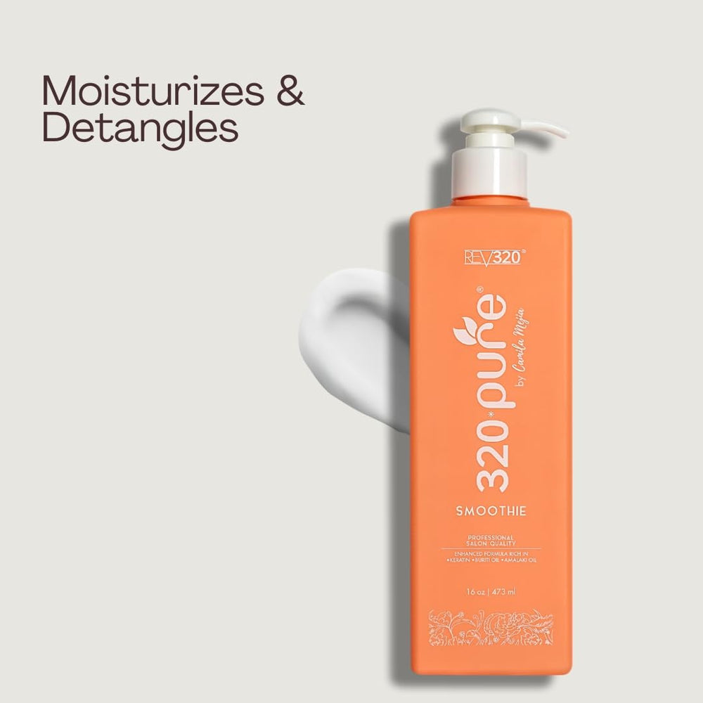 Rev320 320Pure Smoothie, libre de sulfatos para cabello limpio