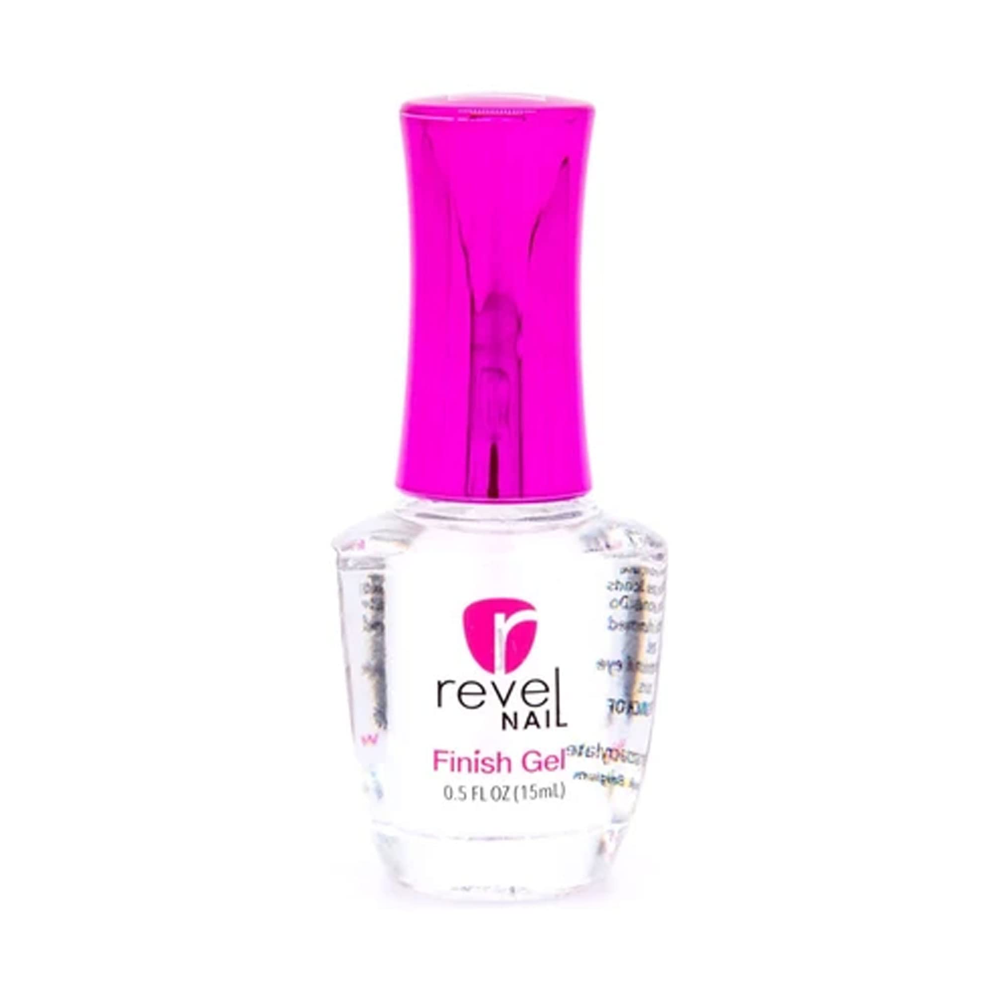 Revel Nail diluyente de gel con pincel suave para suavizar la aplicación