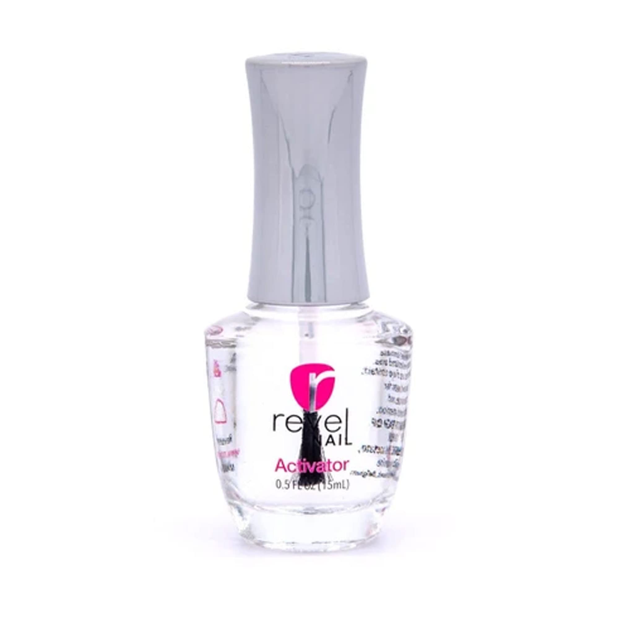 Revel Nail gel de acabado en botella con brillo duradero