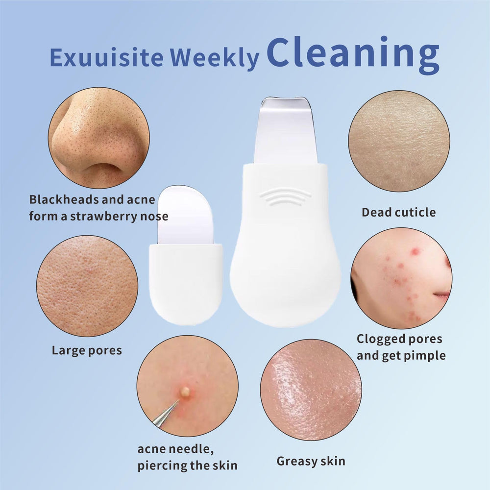 REVEX espátula facial concava ideal para extracción suave