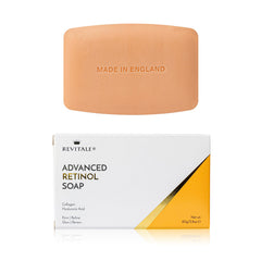 REVITALE Jabón Retinol Avanzado en barra firme para renovación suave de la piel.